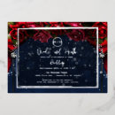 Search for red and silver wedding invitations Floral