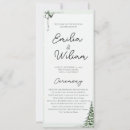 Search for christmas wedding programs Formal