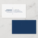 Search for wedding officiant business cards Minimal