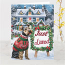 Search for airedale christmas cards Dog lover