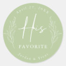 Search for sage green wedding stickers Favor