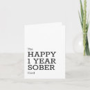 Search for 1 year sober cards Soberversary