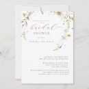 Search for lavender bridal shower invitations Wildflowers
