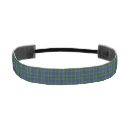 Search for checkered headbands Tartan