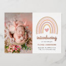 Search for rainbow birth announcement cards Newborn