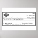 Search for oversized posters Big check