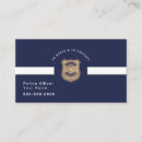 Search for police business cards Professional