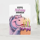 Search for hippo birthday cards Humor