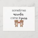 Search for twin pregnancy announcement postcards Cute