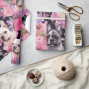 Search for french bulldog wrapping paper Watercolor