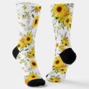 Search for sunflower socks Watercolor