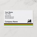 Search for lion business cards Reggae