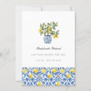Search for lemon bachelorette party invitations Modern
