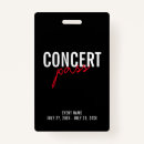 Search for concert badges All access