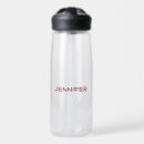 Search for clear water bottles Eddy