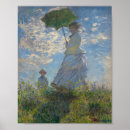 Search for french impressionism posters Woman with a parasol