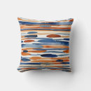 Search for blue and rust pillows Orange