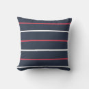 Search for red white blue pillows Striped