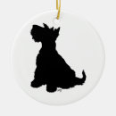 Search for scottie dog ornaments Scottish terrier