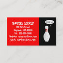 Search for bowl business cards Bowling alley