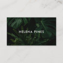 Search for palm leaf business cards Leaves