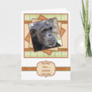 Search for chimpanzee cards Humorous