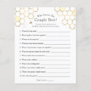 Search for who knows the couple best Bridal shower