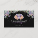 Search for diamond business cards Manicurist