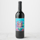 Search for a mermaid wine labels Ocean