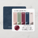 Search for color schemes with burgundy Bride