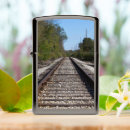 Search for train lighters Railroad tracks