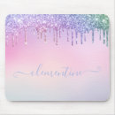 Search for glitter mousepads Blue