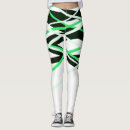 Search for green black neon leggings Geometric