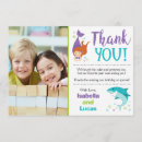 Search for shark thank you cards Mermaid
