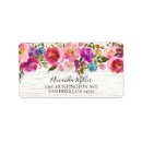 Search for purple return address labels Rustic