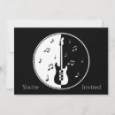 Search for yin yang invitations Black