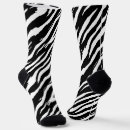 Search for zebra socks Black and white