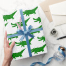 Search for alligator wrapping paper Zoo