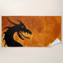 Search for dragon beach towels Black