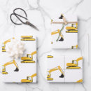 Search for excavator wrapping paper Trucks