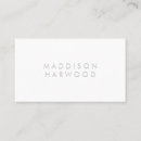 Search for embossed business cards Minimalist