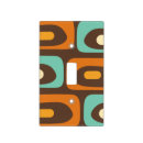 Search for 1950s light switch covers Orange
