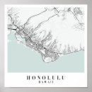 Search for hawaii map posters Modern