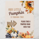 Search for little pumpkin birthday favors Watercolor