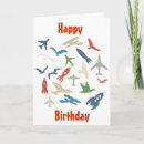Search for boys airplane birthday cards Flying