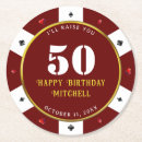 Search for poker coasters Bachelor party