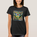 Search for stained glass tshirts Birthday