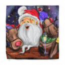 Search for christmas bandanas Santa