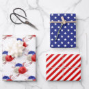 Search for red white and blue wrapping paper Patriotic