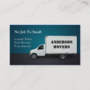 Search for movers business cards Moving company